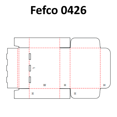 Самосборная коробка 320х230х40 мм — изображение 2