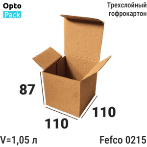 Коробка для упаковки 110х110х87 мм