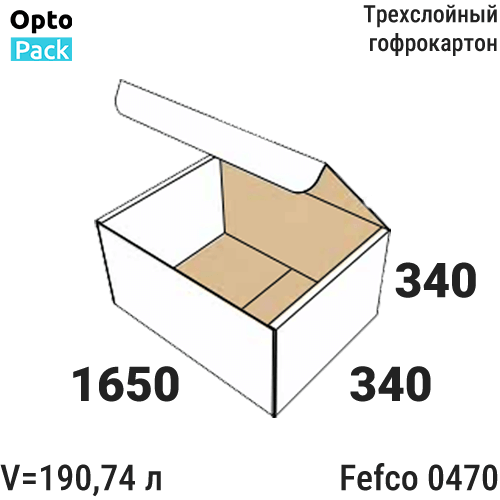 Упаковочная коробка 1650х340х340 мм