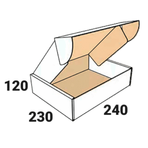 Самосборная коробка 240х230х120 мм